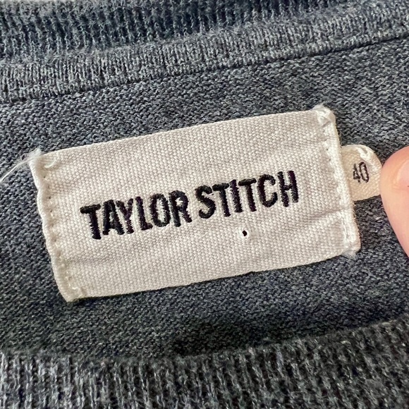 Taylor Stitch Men's 'They Heavy Bag Tee' Sleeve Pocket Tee - Size 40 (Medium) - Picture 8 of 9